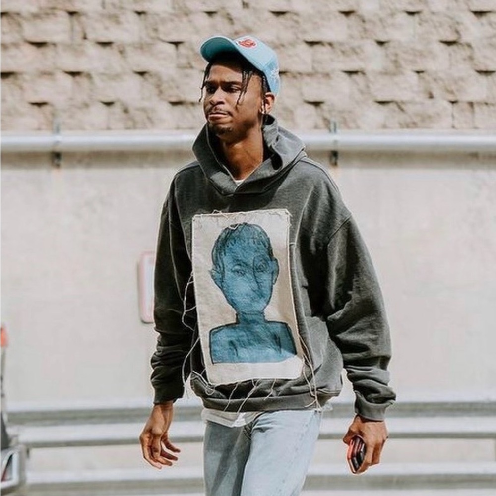 Brown blue boii hoodie (Marsean Diggs)